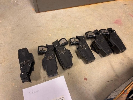 LOT CONSISTING OF (5) X25 TASER'S AND HOLSTERS