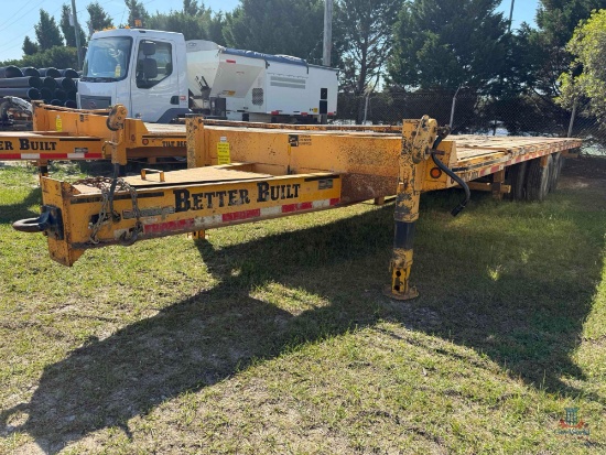 BETTER BUILT TANDEM AXLE EQUIPMENT TRAILER, VIN #4MNFP2924H1000558