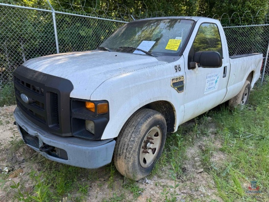 2008 Ford F-250 Pickup Truck, VIN # 1FTNF20568ED50680