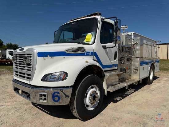 2005 Freightliner M2 112 Medium Duty Tanker Truck, VIN # 1FVAC5DE85HN86572