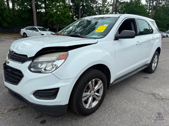 2016 Chevrolet Equinox Multipurpose Vehicle (MPV), VIN # 2GNALBEKXG1156988
