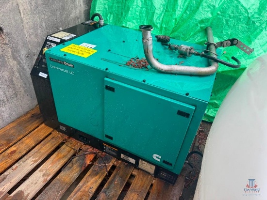 CUMMINS ONAN COMMERCIAL QD GENERATOR, SER #B110188368