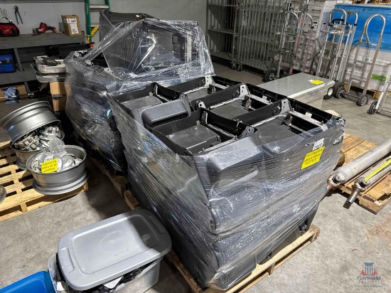 LOT CONSISTING OF CENTER CONSOLES, SEATS AND STROBES