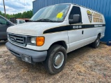 2006 Ford Econoline E-350 Prisoner Transport Van, VIN # 1FTSS34P16HA91933