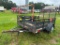 SINGLE AXLE UTILITY TRAILER;**NO TITLE;INVOICE ONLY**
