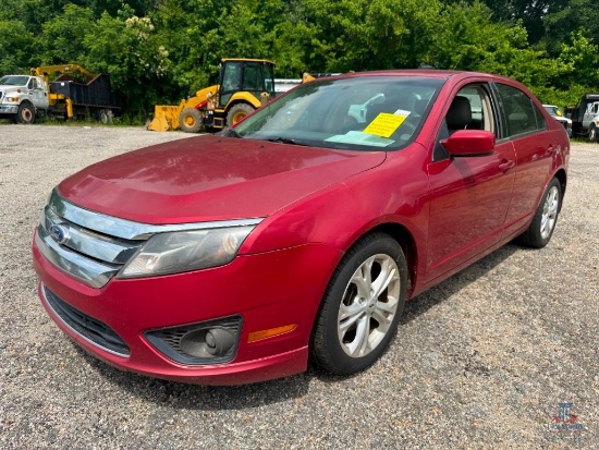 2012 Ford Fusion Passenger Car, VIN # 3FAHP0HA6CR194281