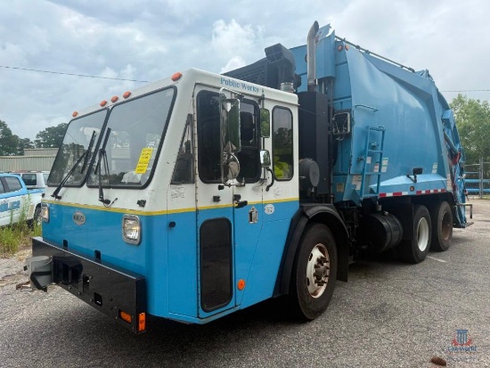 2014 Crane Carrier Co. Low Entry LET2-4 Rear Load Garbage Truck, VIN # 1CYCCK488ET051279
