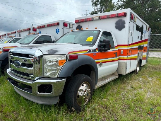 2012 Ford F-450 Ambulance, VIN # 1FDUF4GT8CEC34557