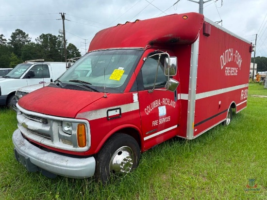 2000 Chevrolet Box Truck, VIN # 1GBJG31F3Y1128022