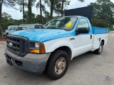 2005 Ford F-250 Service Truck, VIN # 1FDNF20515EC45701