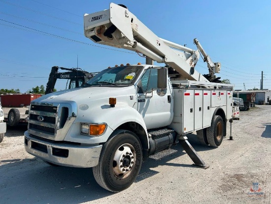 2015 Ford F-750 Bucket Truck, VIN # 3FRXF7FE2FV653327