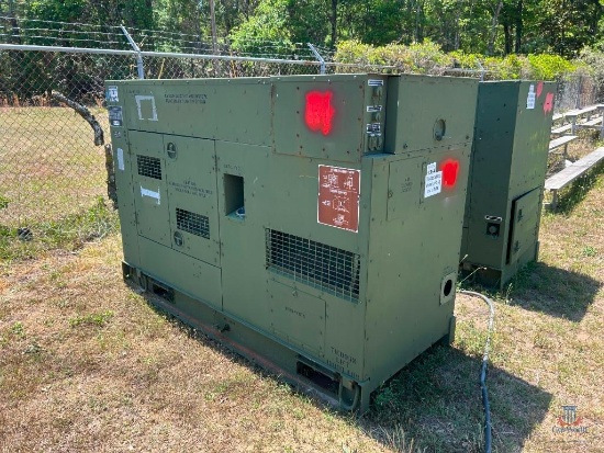 2010 Us Dept. Of Defense Mep-806b Diesel Generator; Ser#Hx70197