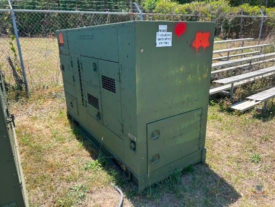 2010 Us Dept. Of Defense Mep-806b Diesel Generator; Ser#Hx70216