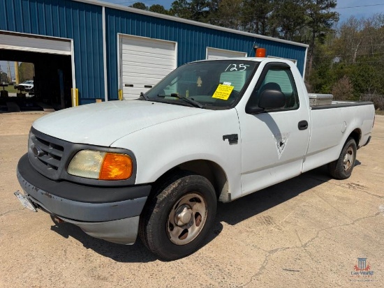 2004 Ford F-150 Heritage Pickup Truck, VIN # 2FTRF17W74CA82801