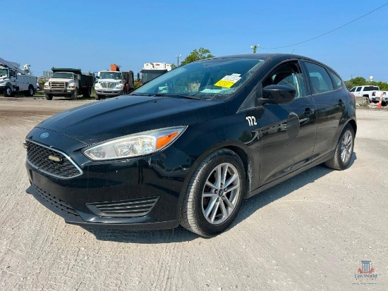 2018 Ford Focus Passenger Car, VIN # 1FADP3K22JL253095