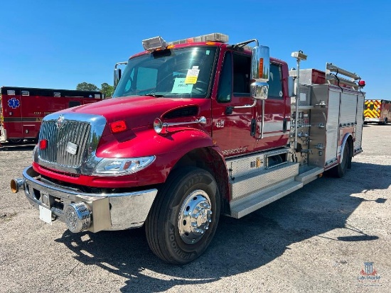 2005 International 4400 Pump Truck, VIN # 1HTMKAZR45H116896