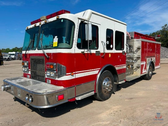 2001 Spartan Metro Star Pump Truck, VIN # 4S7CT23931C038167