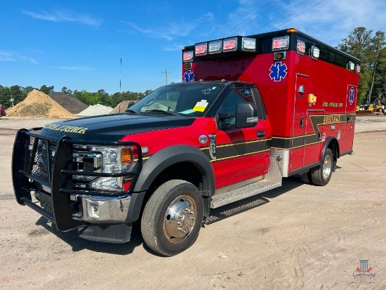 2020 Ford F-450 Ambulance Truck, VIN # 1FDUF4GT0LDA04257