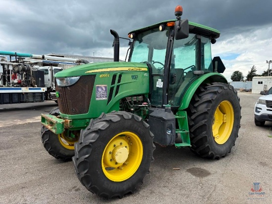 John Deere 6105e Tractor; Ser#1p06105ecg0001435