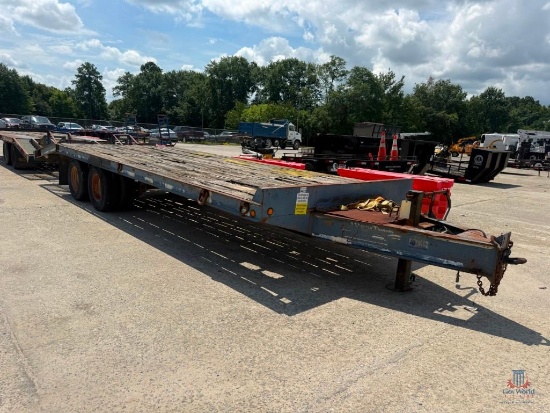 2004 BETTER BUILT DUAL AXLE EQUIPMENT TRAILER; VIN #4MNDP252341000770