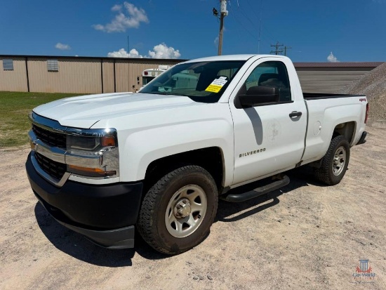 2016 Chevrolet Silverado Pickup Truck, VIN # 1GCNKNEH1GZ280660