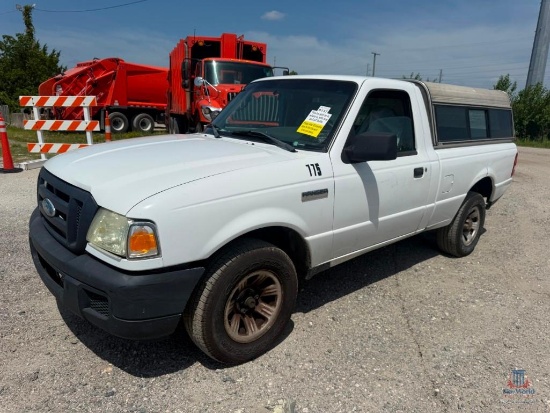 2007 Ford Ranger Pickup Truck, VIN # 1FTYR10U87PA87407
