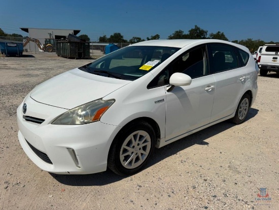 2013 Toyota Prius v Passenger Car, VIN # JTDZN3EU5D3220048