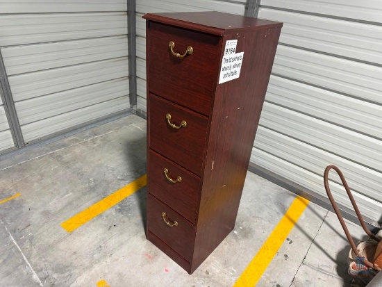 Wood File Cabinet