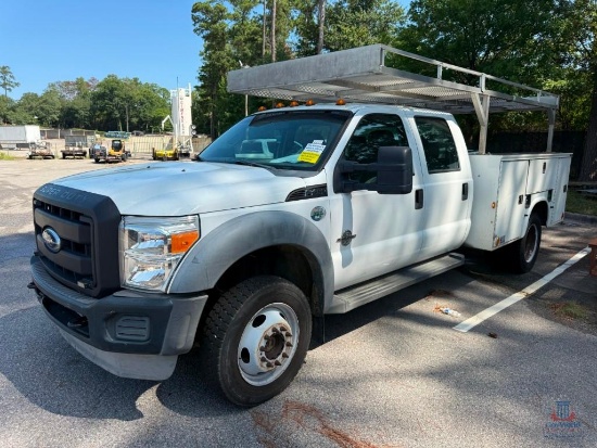 2011 Ford F-450 Service Truck, VIN # 1FD0W4HT6BEB33058