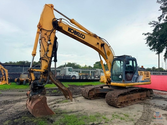 2007 Kobelco Sk210 Acera Mark 8 Excavator; Ser#Y009-U3308