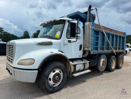 2007 Freightliner M2 112 Tri-Axle Dump Truck, VIN # 1FVMC5DL27HX27585
