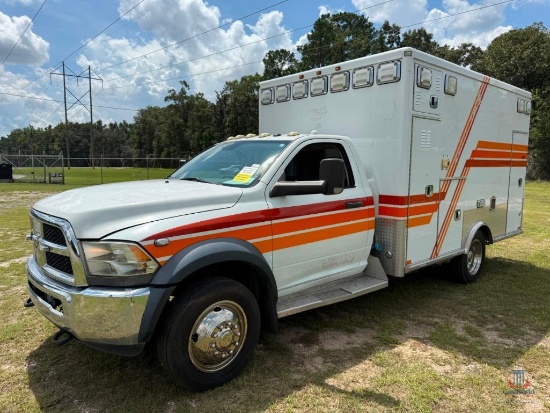 2013 Ram 4500 Ambulance, VIN # 3C7WRKBL0DG561192