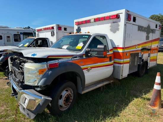 2015 Ford F-450 Ambulance, VIN # 1FDUF4GT9FEB56178