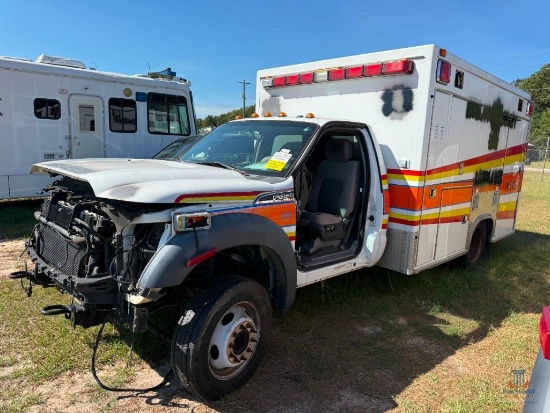 2015 Ford F-450 Ambulance, VIN # 1FDUF4GT3FEB56175