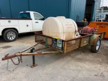 12' X 59" UTILITY TRAILER; *NO TITLE, INVOICE ONLY*