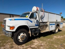 1996 Ford F800 Tanker Truck, VIN # 1FDYF80E2TVA15825