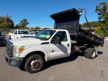 2013 Ford F-350 Dump Truck, VIN # 1FDRF3GT4DEA20120