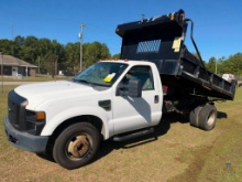 2008 Ford F-350 Dump Truck, VIN # 1FDWF36588EB82635