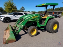 2010 JOHN DEERE 4520 TRACTOR, SN-LV4520H750472