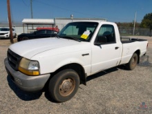 1999 Ford Ranger Pickup Truck, VIN # 1FTYR10V4XTA79756