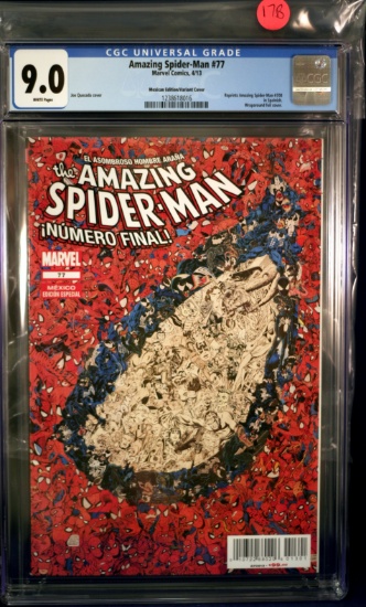 Spider-Man #77 - Mexican Variant - CGC 9.0 w/WP - KEY!