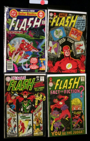 Flash #178, 179, 196 & 1978 Giant Flash Spectacular