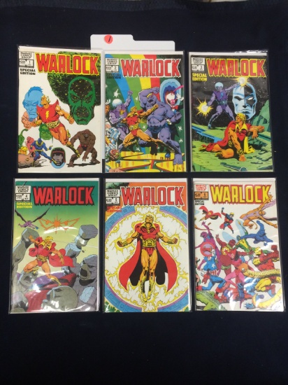 Warlock Special Edition #1 - 6 complete - MINT - HTF!