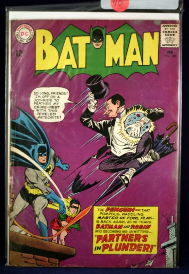 Batman #169 -1st Silver Age Penguin - KEY!