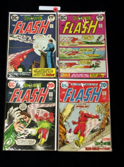 Flash #221 - 224 - Lot of (4) Very High Grade Bronze Age Flash!