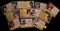 Jello & Post lot of (12) w/Mantle, Koufax, Gil Hodges, Clemente