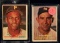 1957 Topps Yogi Berra & Roberto Clemente cards