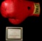 George Forman autographed Boxing Glove w/COA