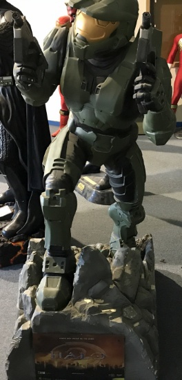 Master Chief Life-Size Statue - Extremely Rare!