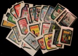 1975 Wacky Packages 14th Series WHITE Near Complete Set!